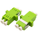 LC Duplex Kupplung, Kunststoffgeh&auml;use, OM5, limonen...