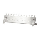 Hutschienenhalter f&uuml;r 12x RH45 Keystone Module, Metall