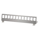 Hutschienenhalter f&uuml;r 12x RH45 Keystone Module, Metall
