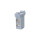 Hutschienenadapter mit 2x Cat.6A Inline-Kupplungen RJ45 &ndash; geschirmt, 35 mm Hutschiene