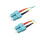 OM3 Duplex Jumper  LWL Patchkabel SC UPC  SC UPC