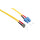OS2 Duplex Jumper / LWL Patchkabel ST UPC / SC UPC