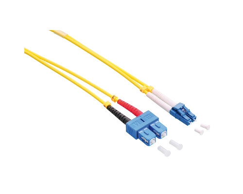 OS2 Duplex Jumper / LWL Patchkabel LC UPC / SC UPC