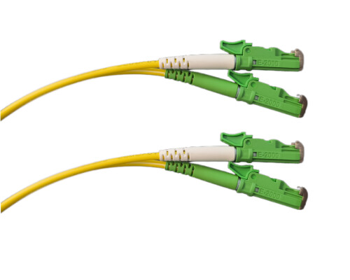 OS2 Duplex Jumper / LWL Patchkabel E2000-APC / E2000-APC R&M