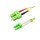 OM5 Duplex Jumper / LWL Patchkabel SC UPC / LC UPC