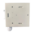 LWL-Hutschienengeh&auml;use / Industrie Splei&szlig;verteiler, 120x120x32mm, leer ohne Frontblende
