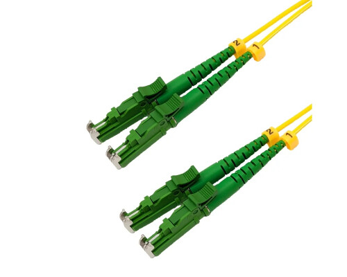 OS2 Duplex Jumper / LWL Patchkabel LSH/APC-LSH/APC