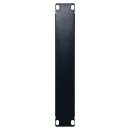 10" Blindpanel 1HE, schwarz
