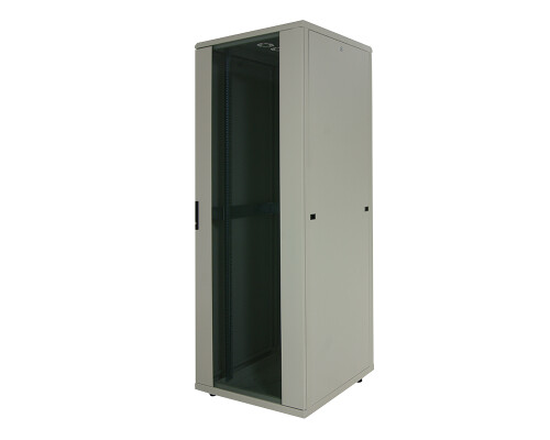 19" Netzwerk Standschrank, 42HE 800x800mm, grau