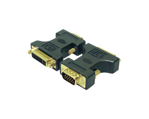 Adapter DVI to VGA, DVI Buchse -&gt; HD DSUB Stecker