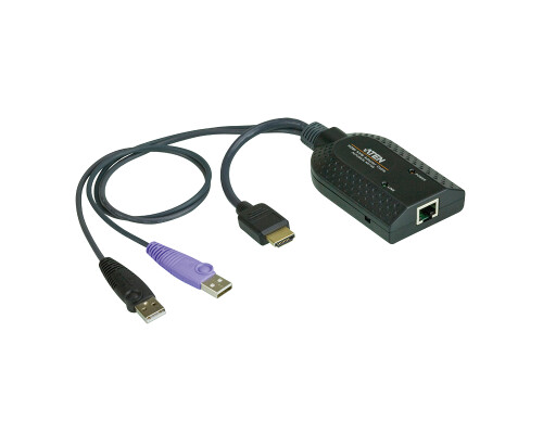 Adapter Kabel USB - HDMI auf Cat5/6 KVM (CPU Module) KA7168-AX