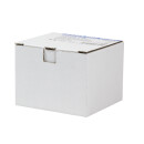 Cat.6A Netzwerkdose UP, 2x RJ45, geschirmt, reinwei&szlig;