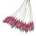 Faserpigtail Set, Farbiger Pigtailsatz 12x SC, OM4, 2m, Stecker violett