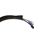 Flexibler Kabelschutz mit Rei&szlig;verschluss, 30x20x1000 mm
