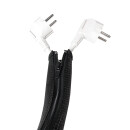 Flexibler Kabelschutz mit Rei&szlig;verschluss, 50x35x1000 mm
