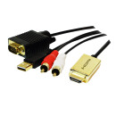 HDMI zu VGA + Audio Konverter