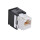 Keystone Buchse RJ45 Kat.6 ungeschirmt, 180&deg; werkzeuglos
