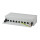 Cat.6 Patchpanel 8 Ports, geschirmt, Desktop, hellgrau