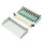 Cat.6A Patchpanel 8 Ports, geschirmt, Desktop, hellgrau