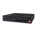 Power over Ethernet (PoE) Switch, 10/100/1000 MBit/s, 5-port