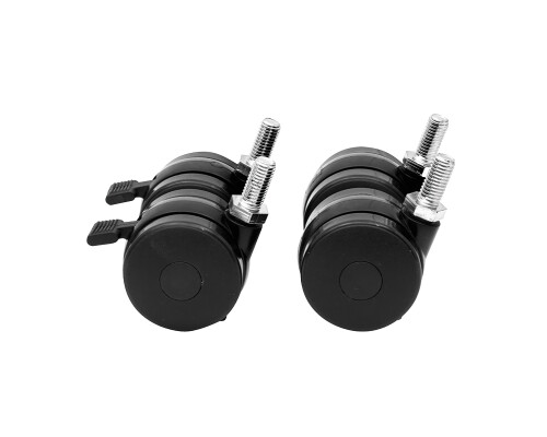 Rollensatz f&uuml;r Standschrank, 4 St&uuml;ck, bis 250 kg stat. Belastung