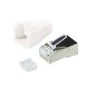 Steckverbinder Kat.6 RJ45 100er Set, geschirmt,...
