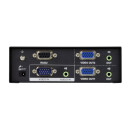 Video Splitter VGA 2-Port mit Audio &amp; RS232