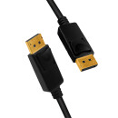 Anschlusskabel DisplayPort 1.4, 8K/60 Hz, schwarz, 2m