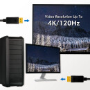 Anschlusskabel DisplayPort 1.4, 8K/60Hz, schwarz, 3m