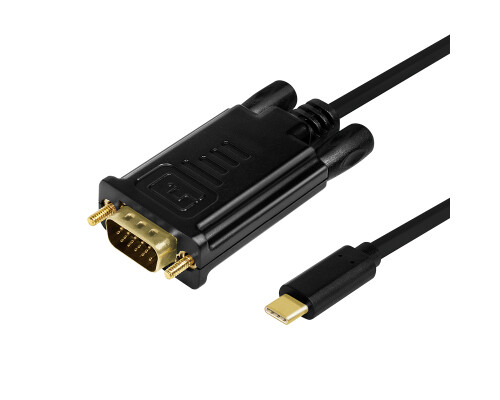 USB 3.2 Gen 1x1 USB-C&trade; Stecker auf VGA Stecker, 1.8m