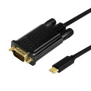 USB 3.2 Gen 1x1 USB-C&trade; Stecker auf VGA Stecker, 3m