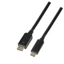 USB 3.2 Gen 1x1 USB-C Stecker auf DisplayPort 1.2 Stecker,3m