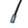 Outdoor Patchkabel Cat.6A, S/FTP, PVC+PE, schwarz, 2m