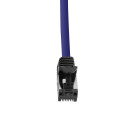 Premium Cat.8.1 Patchkabel, blau, 0,5m