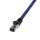 Premium Cat.8.1 Patchkabel, blau, 1,5m