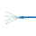 CAT.6A Patchkabel Ultraflex Slim, blau, 0,2m