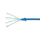CAT.6A Patchkabel Ultraflex Slim, blau, 1,5m