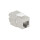 Cat.8.1 Keystone Buchse STP 22-26 AWG, werkzeuglos, nur 14,5 mm breit, GHMT zertifiziert