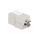 Cat.8.1 Keystone Buchse STP 22-26 AWG, werkzeuglos, nur 14,5 mm breit, GHMT zertifiziert