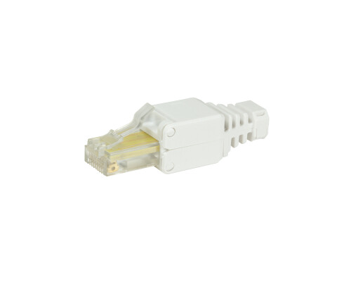 Netzwerk Modularstecker RJ45 UTP Cat.5e, werkzeugfrei