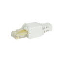 Netzwerk Modularstecker RJ45 UTP Cat.5e, werkzeugfrei