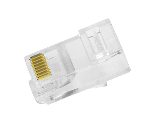 RJ45 Steckverbinder Cat.6 UTP RJ45, 50 Stk, vorne offen