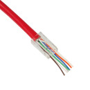 RJ45 Steckverbinder Cat.6 UTP RJ45, 50 Stk, vorne offen