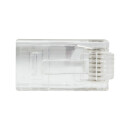RJ45 Steckverbinder Cat.6 UTP RJ45, 50 Stk, vorne offen