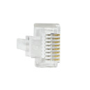 RJ45 Steckverbinder Cat.6 UTP RJ45, 50 Stk, vorne offen