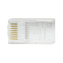 RJ45 Steckverbinder Cat.6 UTP RJ45, 50 Stk, vorne offen