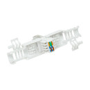 Netzwerk Modularstecker RJ45 UTP Cat.6A, werkzeugfrei