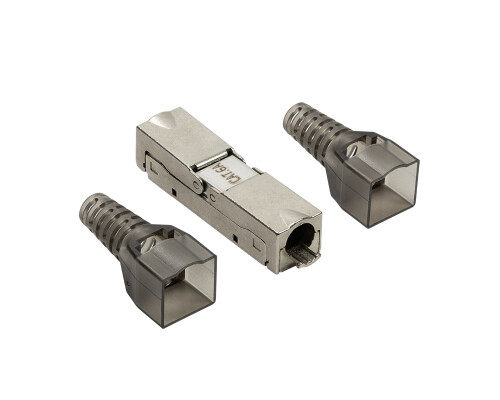 Feldkonfektionierbarer Kabelverbinder STP Cat.6A 10GE