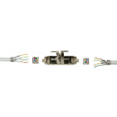 Feldkonfektionierbarer Kabelverbinder STP Cat.6A 10GE