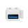 Keystone Verbinder USB-A 3.0 Buchse > Buchse, 16,7mm breit
